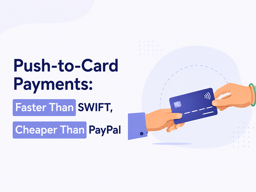Push-to-Card Payments: Faster Than SWIFT, Cheaper Than PayPal