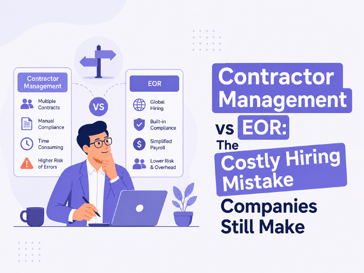 Contractor Management vs EOR: The Costly Hiring Mistake Companies Still Make