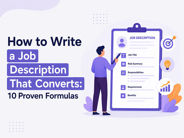How to Write a Job Description That Converts: 10 Proven Formulas