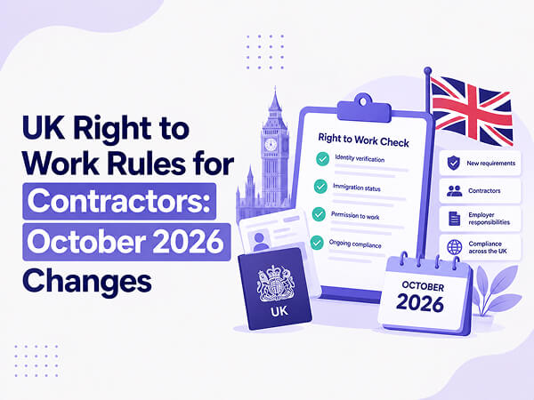 UK Right to Work Rules for Contractors: October 2026 Changes